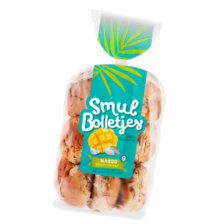 Smulbolletjes mango kokos